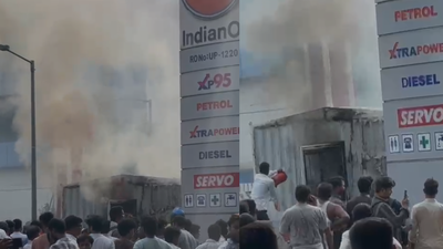 Massive fire at Lucknow restaurant, employees feared trapped; rescue op launched