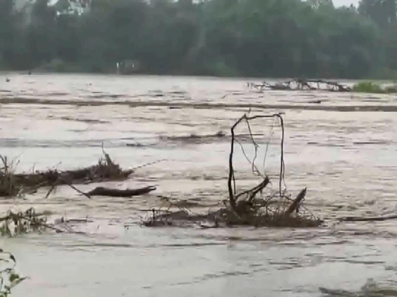 First wave of floods hits Assam_ Over 22,000 people across six districts affected.