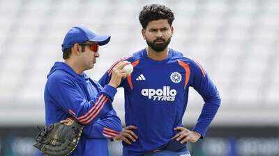 Gautam Gambhir and Shreyas Iyer (BCCI Photo) 'Go deeper and actually sack those guys': Manjrekar's strong message after India's T20I drubbing