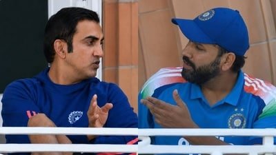 What happened between Gautam Gambhir and Rohit Sharma at the Lord's balcony (Screengrab (Improved by AI)) What happened between Gautam Gambhir and Rohit Sharma at the Lord's balcony (Screengrab (Improved by AI))