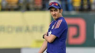 Team India head coach Gautam Gambhir (PTI Photo) Why was the toss delayed for India vs England 5th T20I?