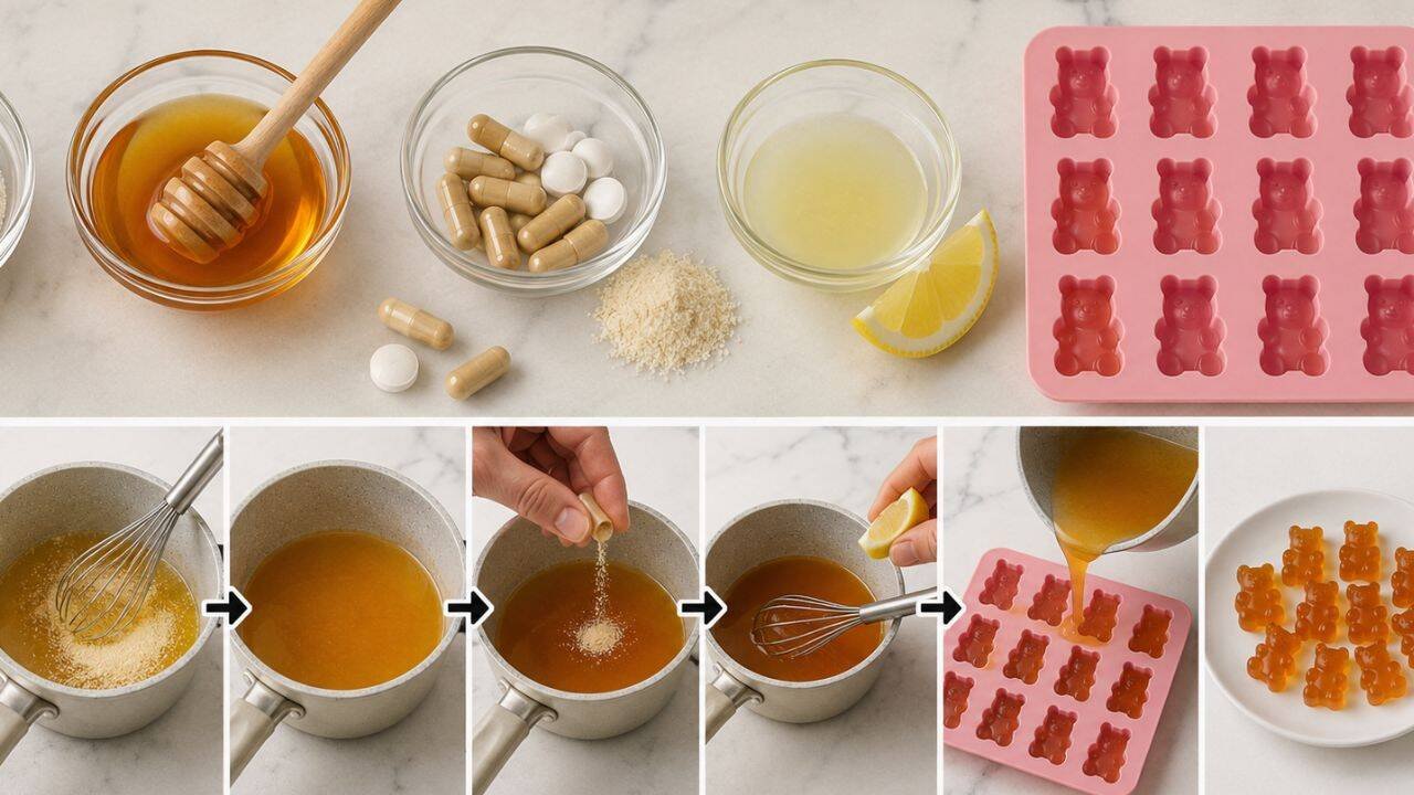 Gummies can be easily made at home