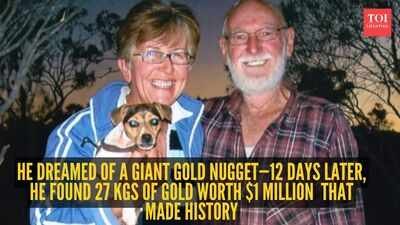 Kevin and Bep Photo: HandOfFaith.com He dreamed of a giant gold nugget—12 days later, he found 27 kgs of gold worth $1 million that made history