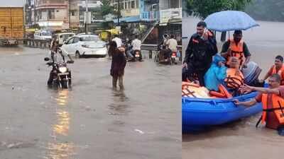 Gujarat battered by monsoon fury as floods inundate south, rail services hit