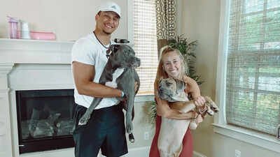 Inside NFL star Patrick and Brittany Mahomes’ $8M Kansas City mansion: Warm, neutral, and dreamy