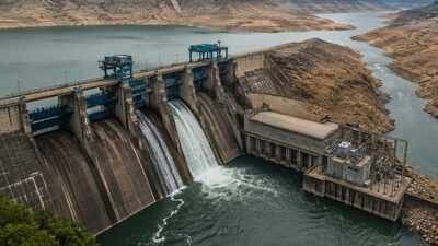Electricity generation from hydroelectric projects declined nearly 21%. (AI image) El Nino impact: India’s hydropower generation sees steepest drop since Feb 2024; piles pressure on grid