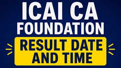 ICAI CA Foundation May 2026 result today at 11 am ICAI CA Foundation May 2026 result today at 11 am; check scorecard, qualifying marks and steps to download