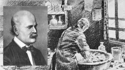 In 1847 a Vienna doctor cut childbed-fever deaths on the doctors' ward from about one mother in ten to roughly one in eighty by making physicians wash their hands in chlorine — and the profession turned on him for it In 1847, a Vienna doctor discovered that handwashing with chlorine could cut childbirth deaths by 90 percent, but the medical world refused to believe him