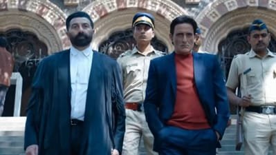Ikka movie review: Sunny Deol and Akshaye Khanna in a still from Ikka. Ikka movie review: Sunny Deol and Akshaye Khanna in a still from Ikka.