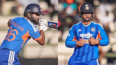 Captain Shreyas Iyer and Vaibhav Sooryavanshi (Pic credit: BCCI) 'He is fearless': Shreyas Iyer hails Vaibhav Sooryavanshi after record-breaking blitz vs Zimbabwe