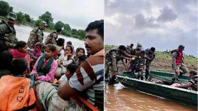Army rescues 57 stranded as major flood relief operation begins in Gujarat's Navsari