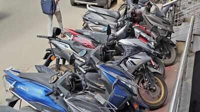 Indian footpaths are now unsafe for pedestrians due to encroaching vehicles. The great Indian flip: People on roads, bikes on footpaths