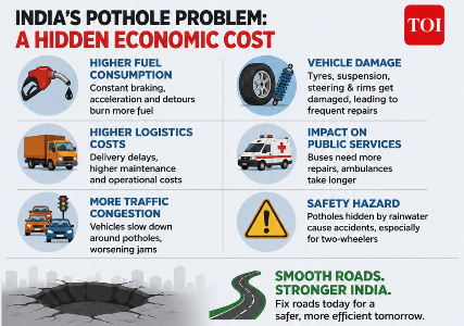 India's pothole problem