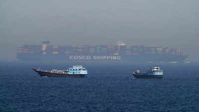 Convoy of tankers is seen crossing Strait of Hormuz, vessel tracking data shows 9 Indian ships with over 190 seafarers still near Hormuz