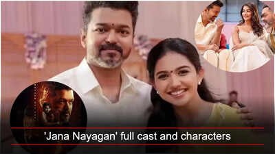 'Jana Nayagan' full cast and characters: Vijay, Pooja Hegde, Bobby Deol, Prakash Raj, Mamitha Baiju and more from  H. Vinoth directed political action drama