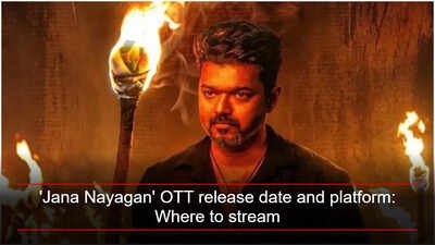 'Jana Nayagan' OTT release date and platform: Where to stream Thalapathy Vijay's film after theatrical run