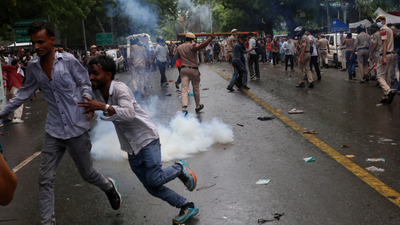 CJI said the Constitution guarantees the right to peaceful protest. 'Agitation does not mean lathicharge': SC on police action against students protesting paper leak
