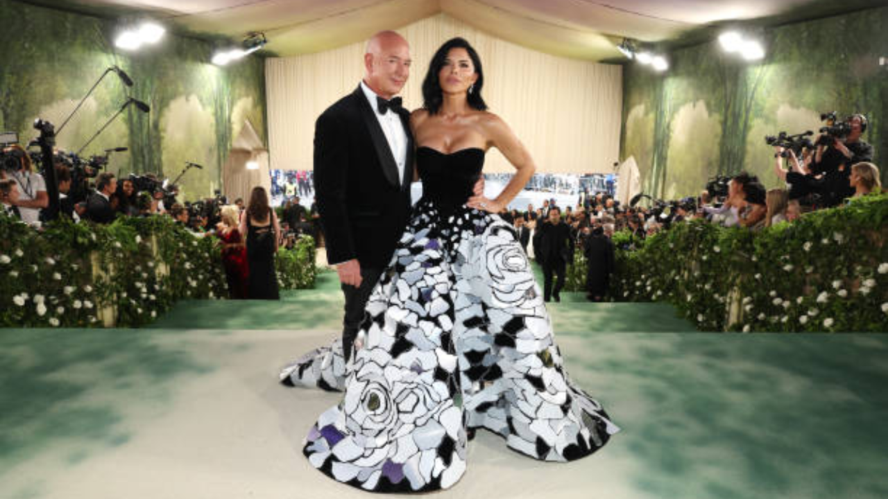 Jeff Bezos and Lauren Sanchez at the Met Gala 2026