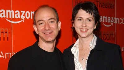 While Jeff Bezos was sitting in the passenger seat writing Amazon's business plan in 1994, his wife MacKenzie Scott was driving them on a 2,000-mile road trip across US in a borrowed car