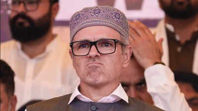 File photo: Jammu and Kashmir chief minister Omar Abdullah Jammu and Kashmir: CM Omar Abdullah’s Trump remarks anger BJP, party says it’s attempt to ‘internationalise Kashmir’