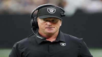 Jon Gruden reflects on Antonio Brown and the future of NFL (Image via: Getty) "He finished everything": Jon Gruden drops candid admission on Antonio Brown while sending strong message about the NFL's future