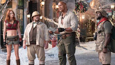 'Jumanji: Open World' trailer reunites Dwayne Johnson, Kevin Hart, Jack Black and Karen Gillan for 'one last game'; film sets up Christmas clash with Shah Rukh Khan's 'King'