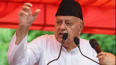 File photo: JKNC President Farooq Abdullah Tourists no longer sleep in taxis, Farooq Abdullah hails hotel boom in Kashmir