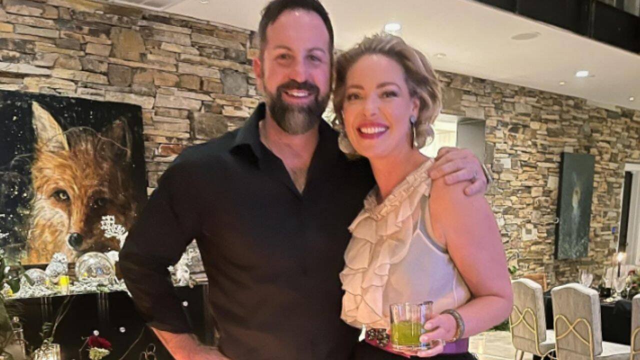 Katherine Heigl with husband