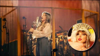 Kelly Clarkson jokes and compares her income to Taylor Swift's. (Instagram) ‘You’re ballin’ on a budget’: Kelly Clarkson’s joke about her and Taylor Swift’s wealth makes everyone laugh at her LA residency
