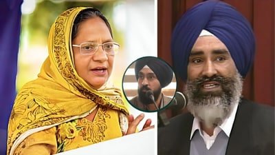 Paramjit Kaur Khalra posted on X about the film on her late husband Jaswant Singh Khalra (played by Diljit Dosanjh). (Photos: HT File, X)