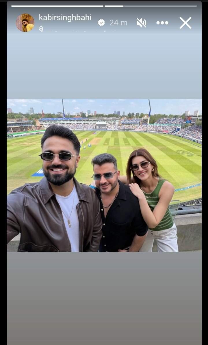 Kriti Sanon appearance at India vs England ODI