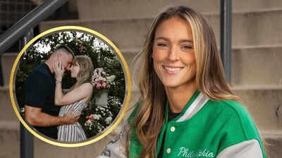Kylie Kelce congratulates Taylor Swift and Travis Kelce on their wedding, saying the singer had already become part of the Kelce family long before they tied the knot.Image credit (Instagram) Kylie Kelce praises Taylor Swift and Travis Kelce's 'Magical' Wedding: 'Marriage only made it official'