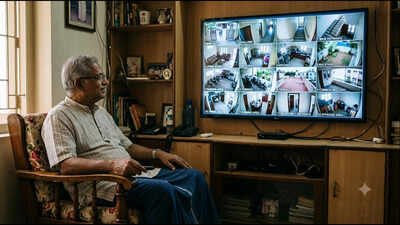 (AI-generated image) A landlord cannot assume that ownership of the property gives them an unrestricted right to monitor a tenant. Can your landlord install a CCTV camera outside your rented home? Here's what the law says