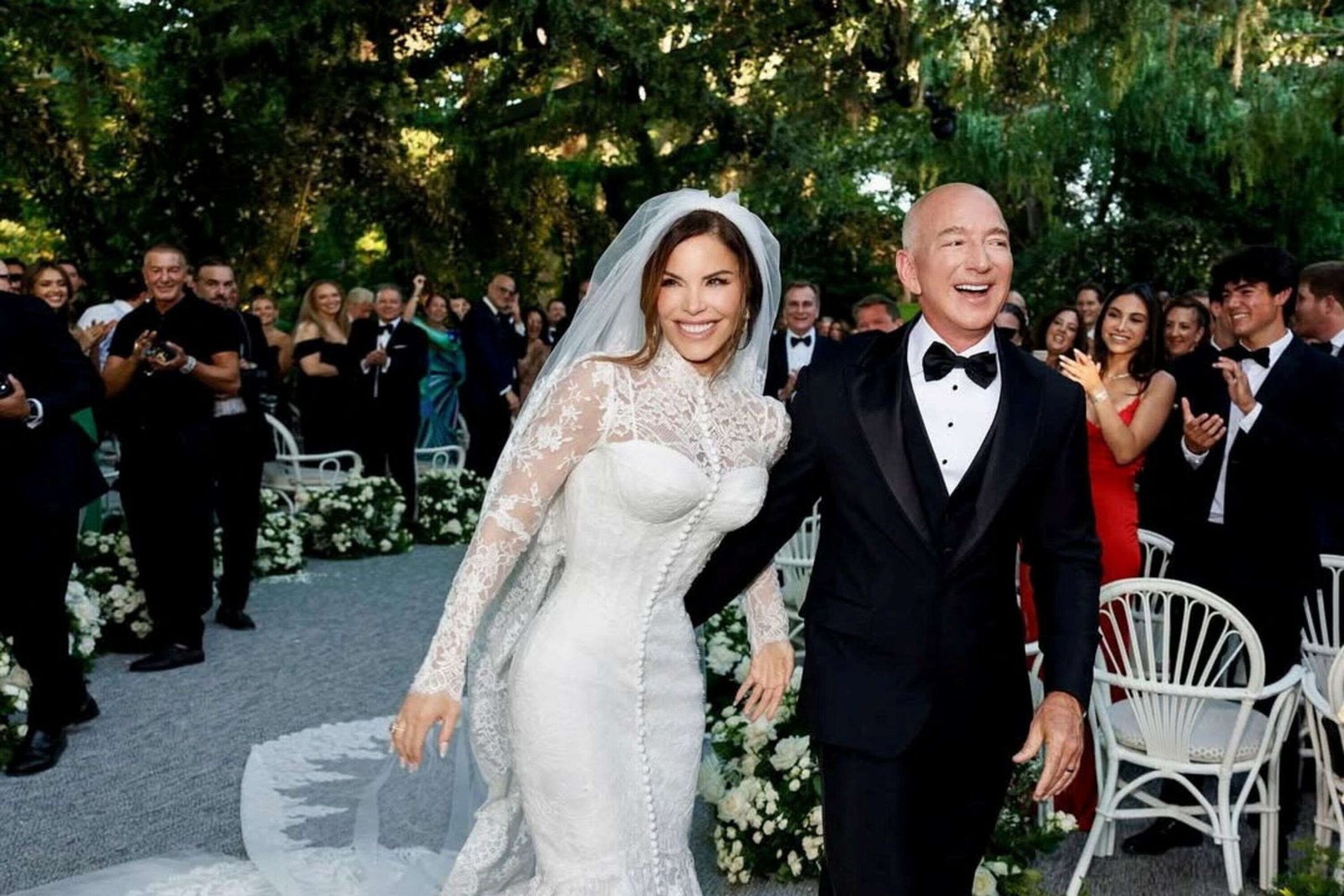Lauren Sanchez and Jeff Bezos' Venetian wedding<br>