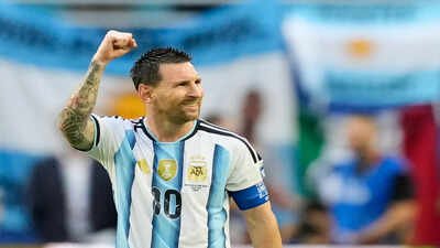 Argentina's Lionel Messi (AP Photo) Lionel Messi scripts FIFA World Cup history, becomes first player to...
