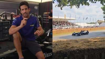 Lucas Di Grassi at Goodwood Festival of Speed. (Image credit: Lucas Di Grassi/Instagram) Lucas Di Grassi makes history as he takes Formula E GEN1 car up the hill at Goodwood Festival of Speed