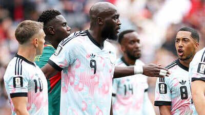 Romelu Lukaku plays peacemaker as Belgium teammates clash before stunning World Cup comeback vs Senegal