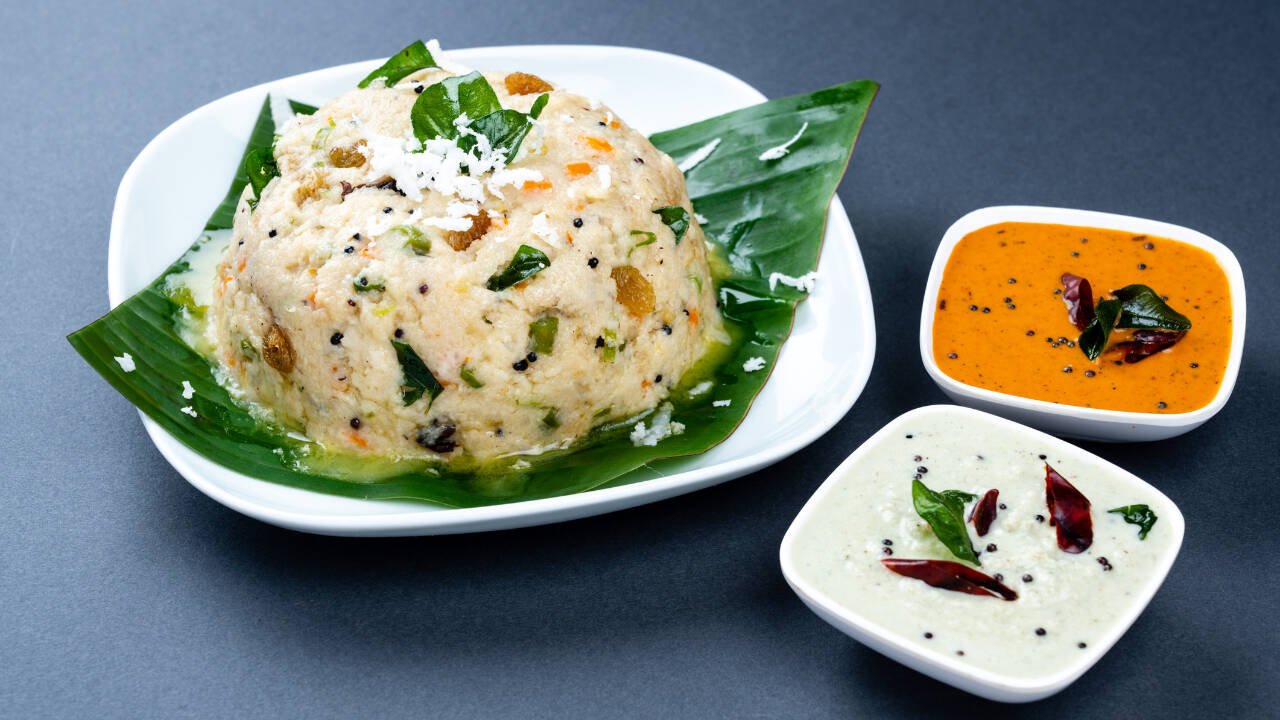 Made with semolina, Upma is a simple and healthy dish