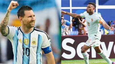 Lionel Messi and Kylian Mbappe (AP Photo) Only four players in 60 years! Kylian Mbappe joins Lionel Messi with rare FIFA World Cup feat
