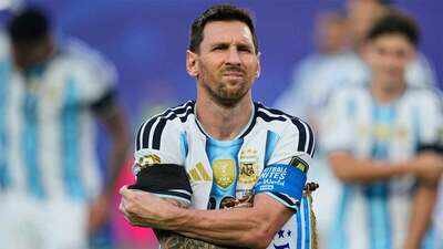 Lionel Messi (PTI Photo) 'We're going to put Lionel Messi to bed': Joe Cole's bold warning before England vs Argentina FIFA World Cup 2026 semifinal