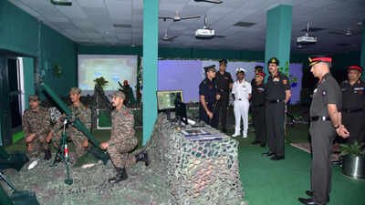 Indian army soldiers train on an 81mm mortar simulator. (Image credit: Indian army) Train smarter, fight better: How AI‑powered battle simulations are making better soldiers at lower cost