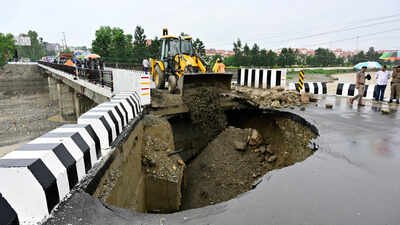 Gone in 16 days: Dehradun’s Rs 16 crore bridge collapses in rain