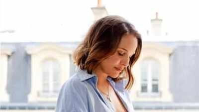 Actress Natalie Portman recently shared a rare update about her posting a photo of her bare baby bump as she talked about counting down the days to welcome the new family member. (Instagram) Natalie Portman shares rare pic of baby bump: Says ‘Counting the days until we meet you’