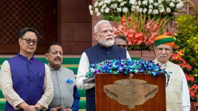 PM Modi emphasised 'safety, security and future of the youth', said Rijiju Won't spare paper leakers, making exams foolproof: PM
