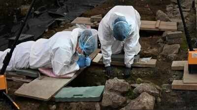 Photo credit: Office of the Director of Authorised Intervention, Tuam Ireland has recovered the remains of 99 infants from the former Tuam mother and baby home; DNA analysis may help restore some of their identities