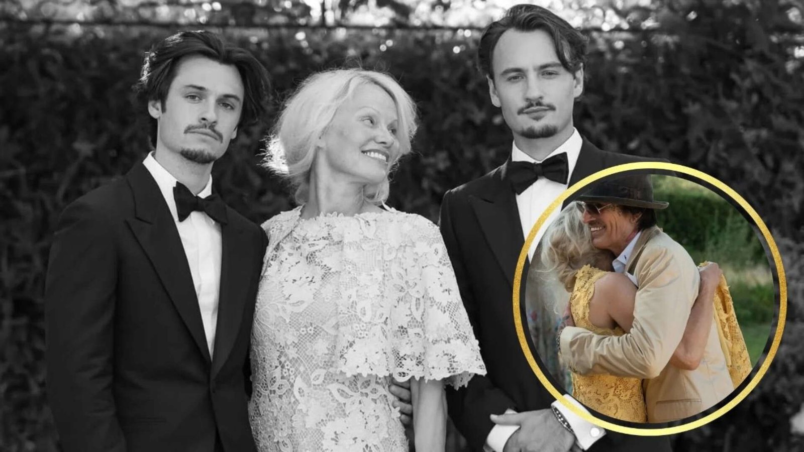 Pamela Anderson embraces timeless elegance at Dylan Jagger Lee's wedding