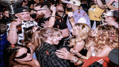 Image - X Will Patrick and Brittany Mahomes make it back in time for Taylor Swift and Travis Kelce’s wedding? Their latest photo dump has fans wondering