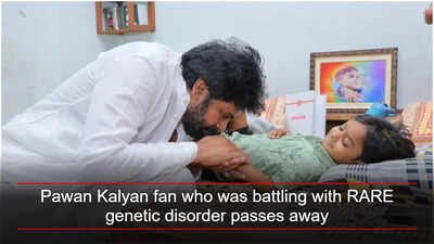 Pawan Kalyan fan who was battling with RARE genetic disorder passes away; Fans pay emotional tributes Pawan Kalyan fan who was battling with RARE genetic disorder passes away; Fans pay emotional tributes