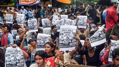 Protestors at Jantar Mantar ‘Not deterred’: Injured protesters return to stand with students