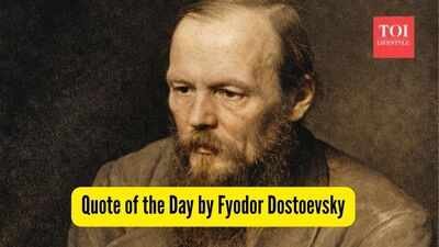 Quote of the Day by Fyodor Dostoevsky (Canva) Quote of the Day by Fyodor Dostoevsky, "Pain and suffering are always inevitable, the really great men must..."
